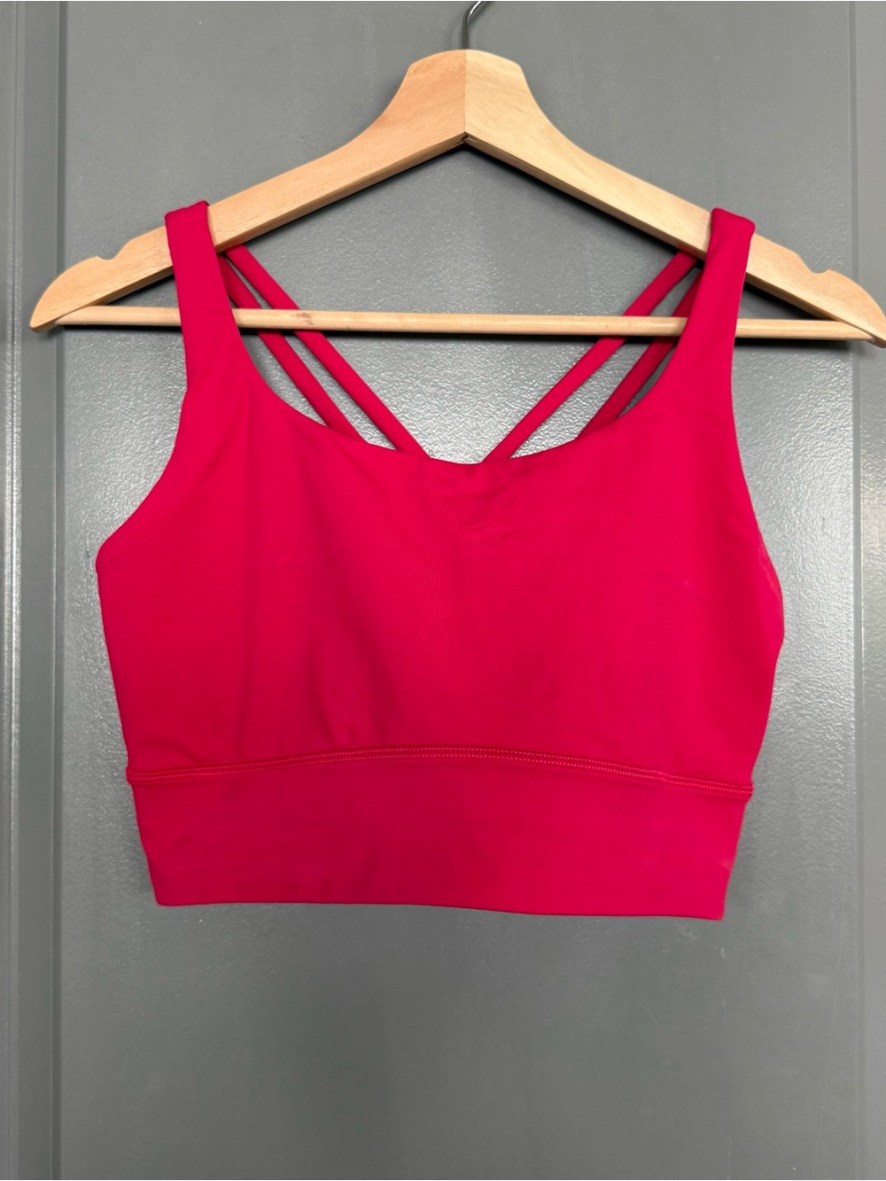 Lululemon Energy Bra Pink Dragonfruit Medium Support Size 10